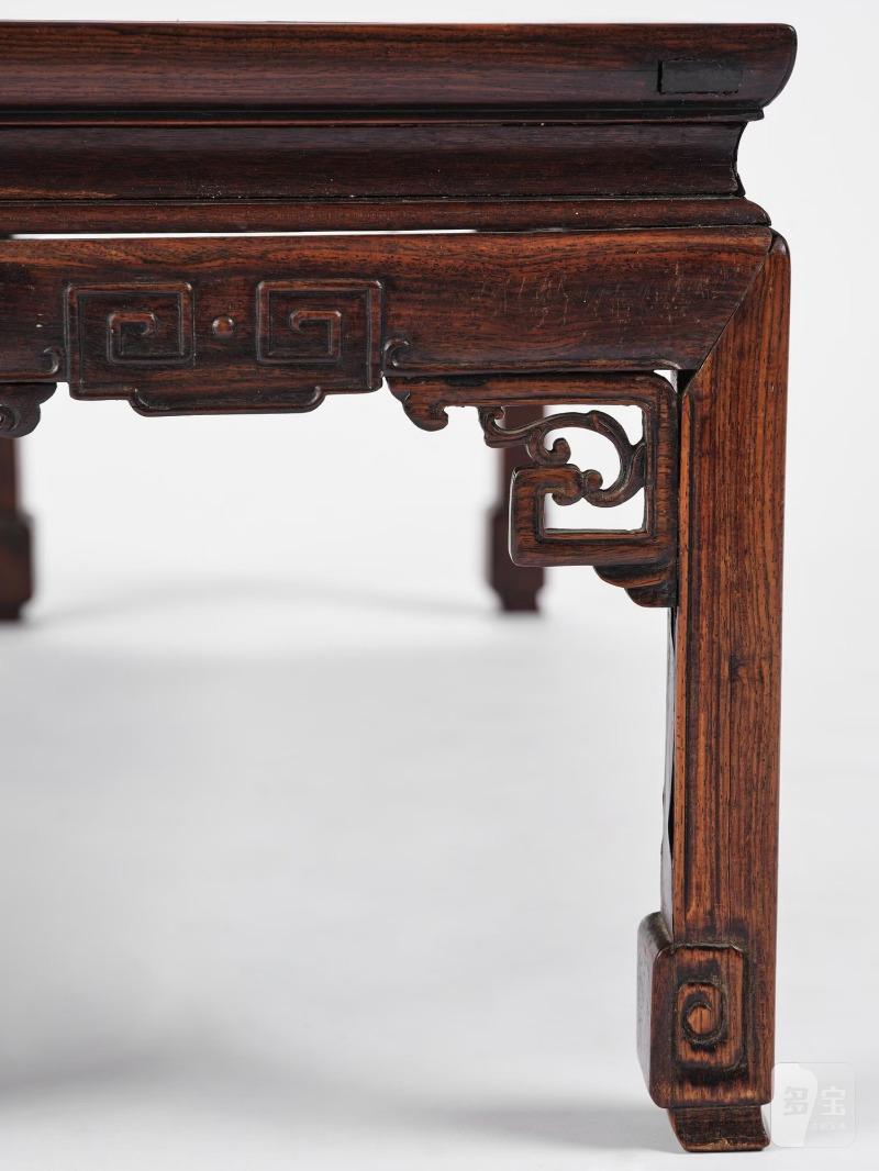 A Chinese hardwood low table, - 图7